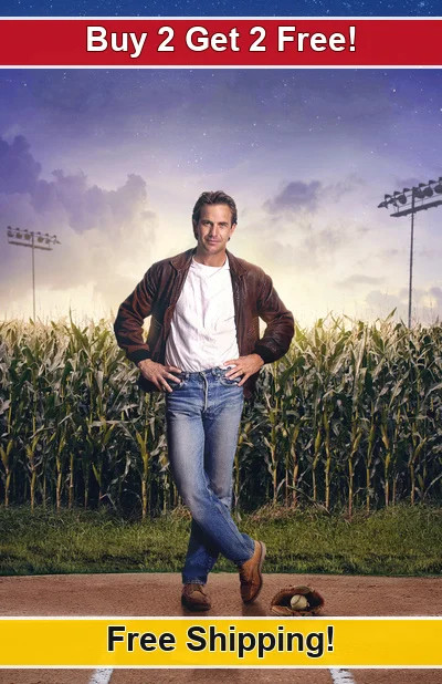 Field of Dreams 1989-01 11x17 Movie TV Show Poster Buy 2 Get 2 Free 
