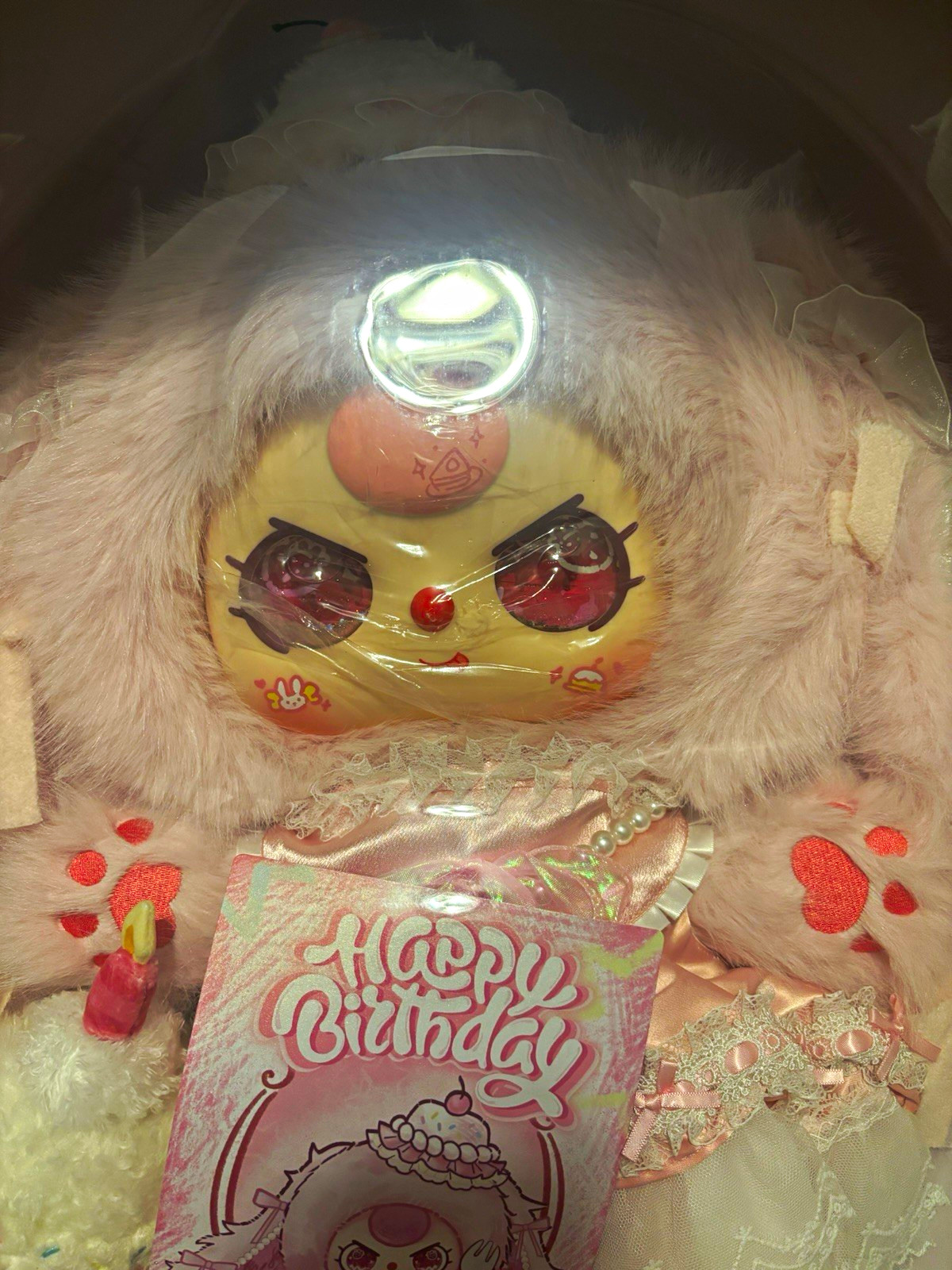 Baby three Happy Birthday 800% Collectible Figure Blind Pack Pink Box