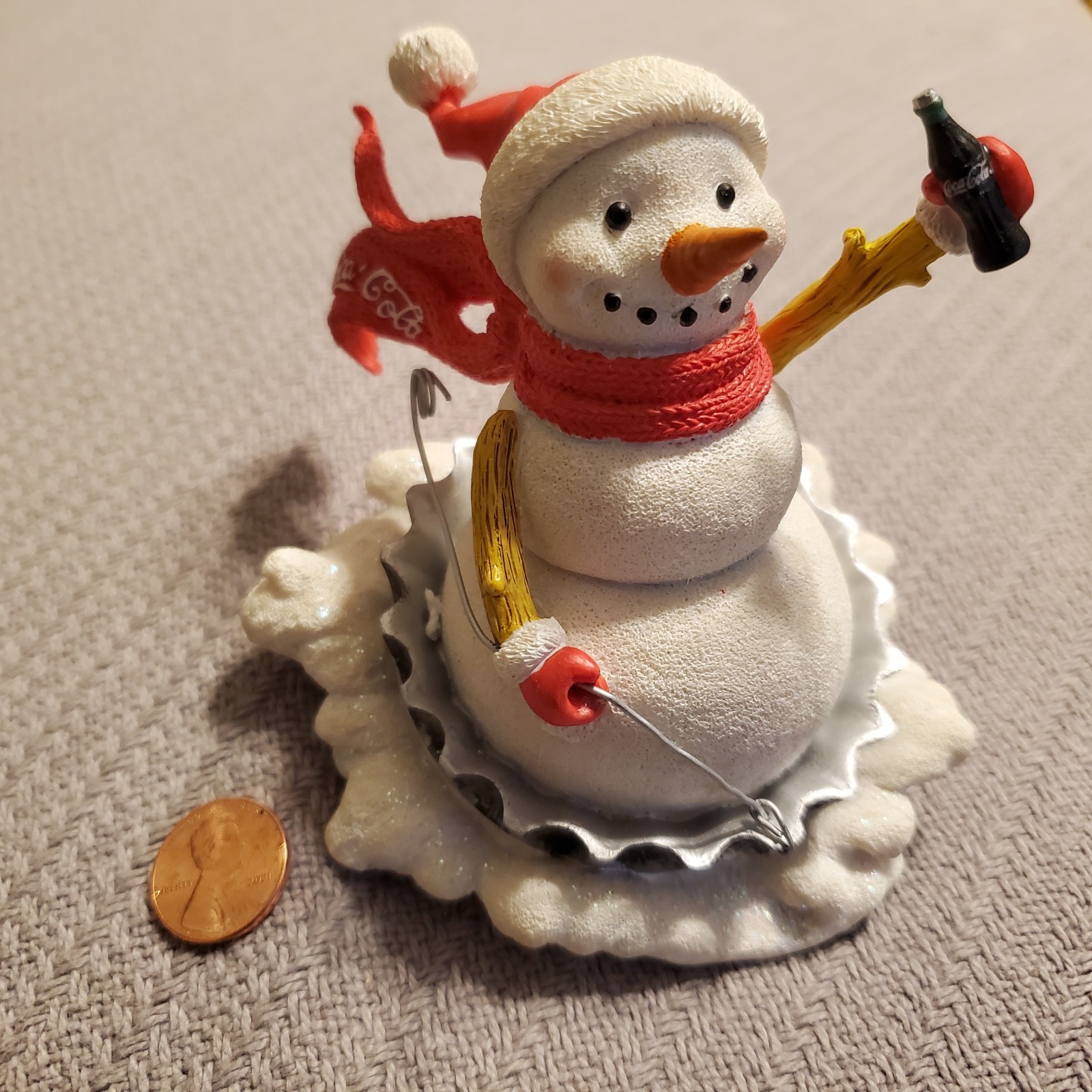COCA COLA ~ * CATCH THE WAVE * SNOWMAN 4\