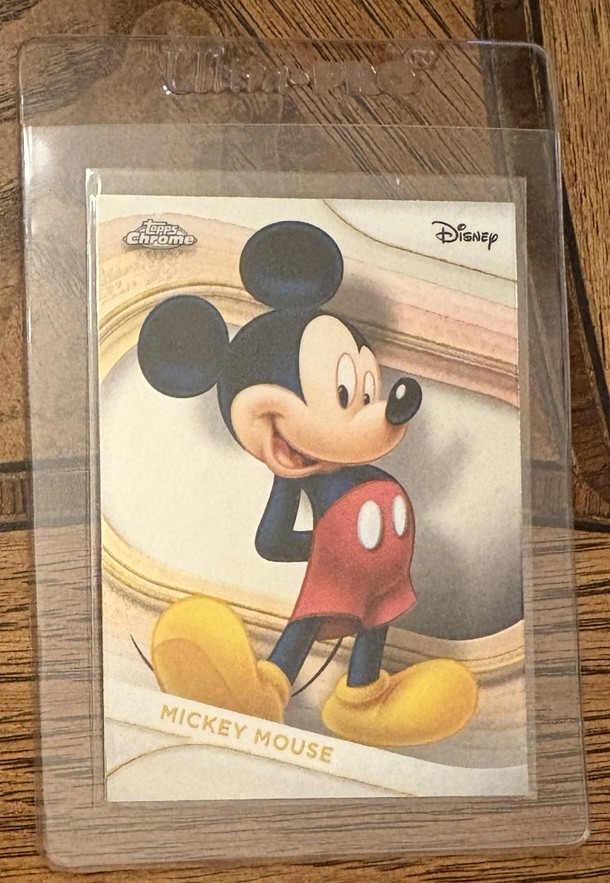 2025 Topps Chrome Disney Mickey Mouse #1 🔥