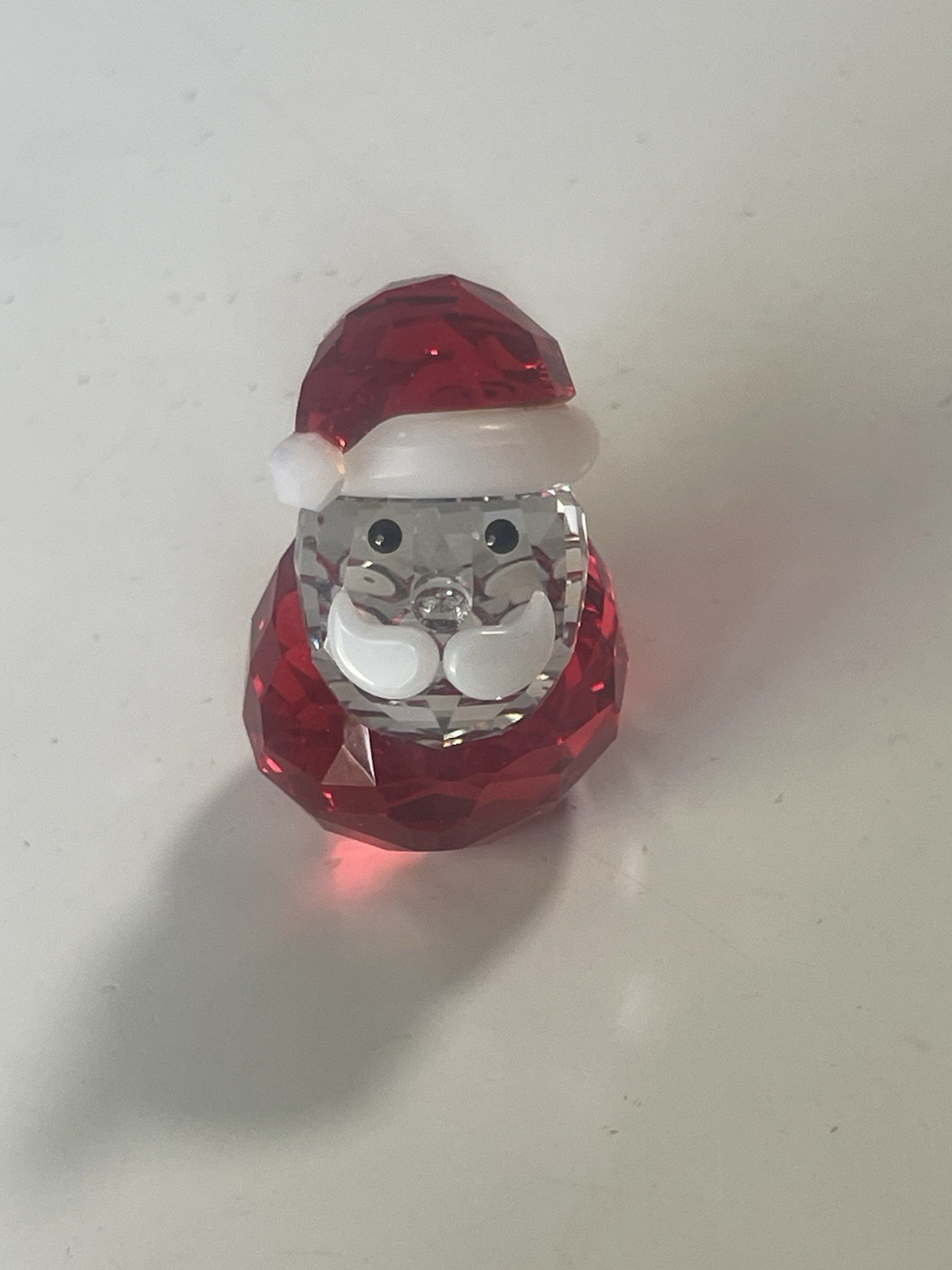 Swarovski Crystal Rocking SANTA Figurine #5223688 Retired Swarovski Crystal Rocking SANTA Figurine #5223688 Retired