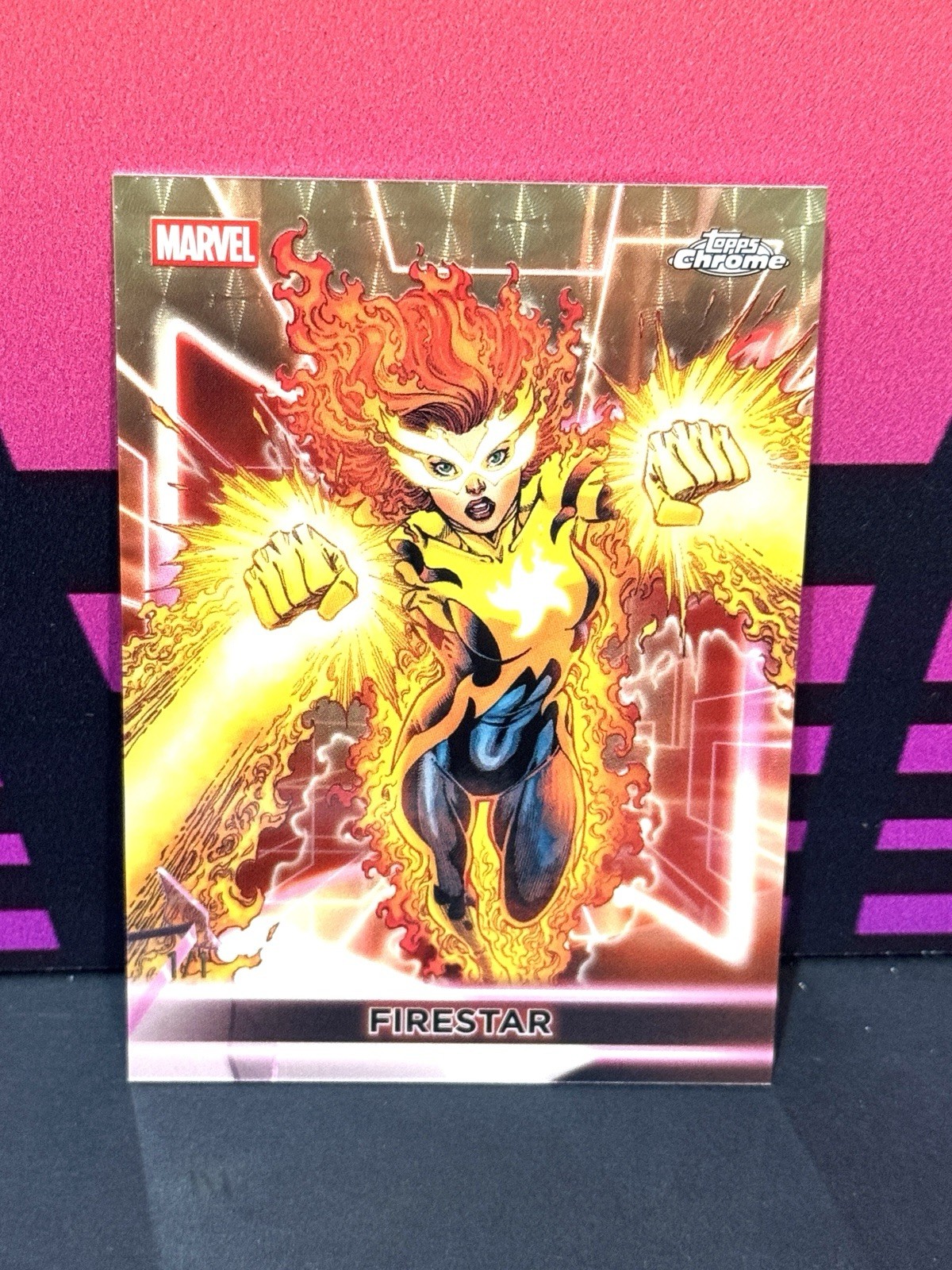 2026 Topps Marvel Neon Firestar #131 SUPERFRACTOR 1/1