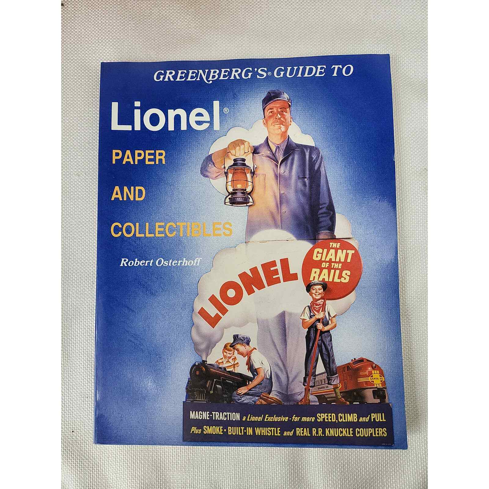 Greenberg\'s Guide to Lionel Paper and Collectables Robert Osterhoff Paperback (X