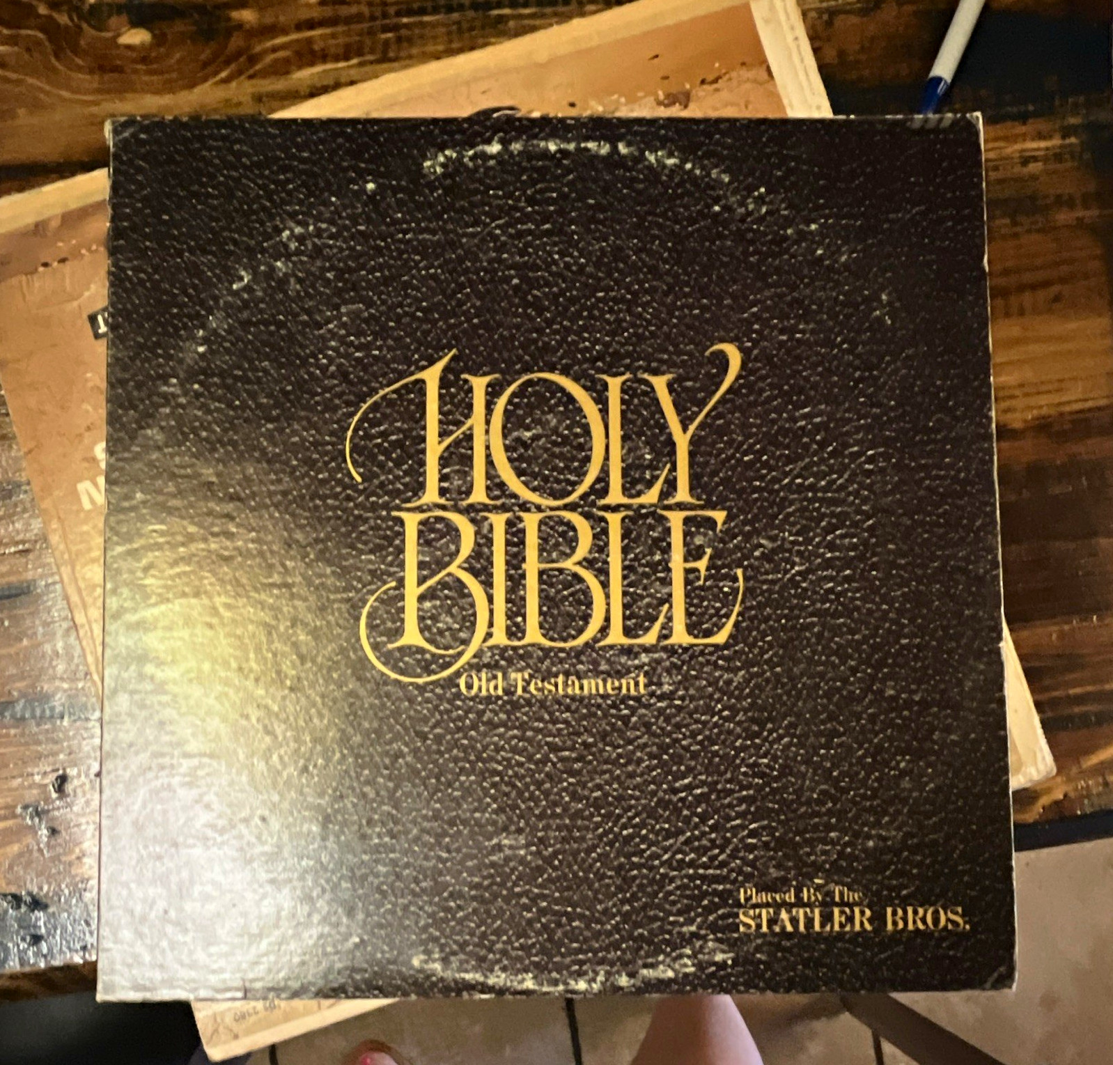 Holy Bible Old Testament Christianity Box Set Placed By The Statler Bros