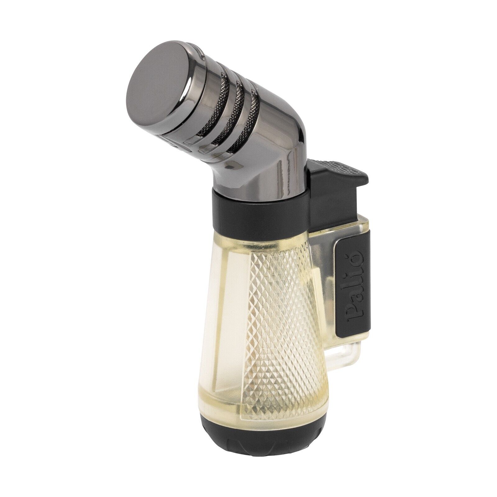 Palio Squadra Angled Triple-jet Flame Lighter, Clear