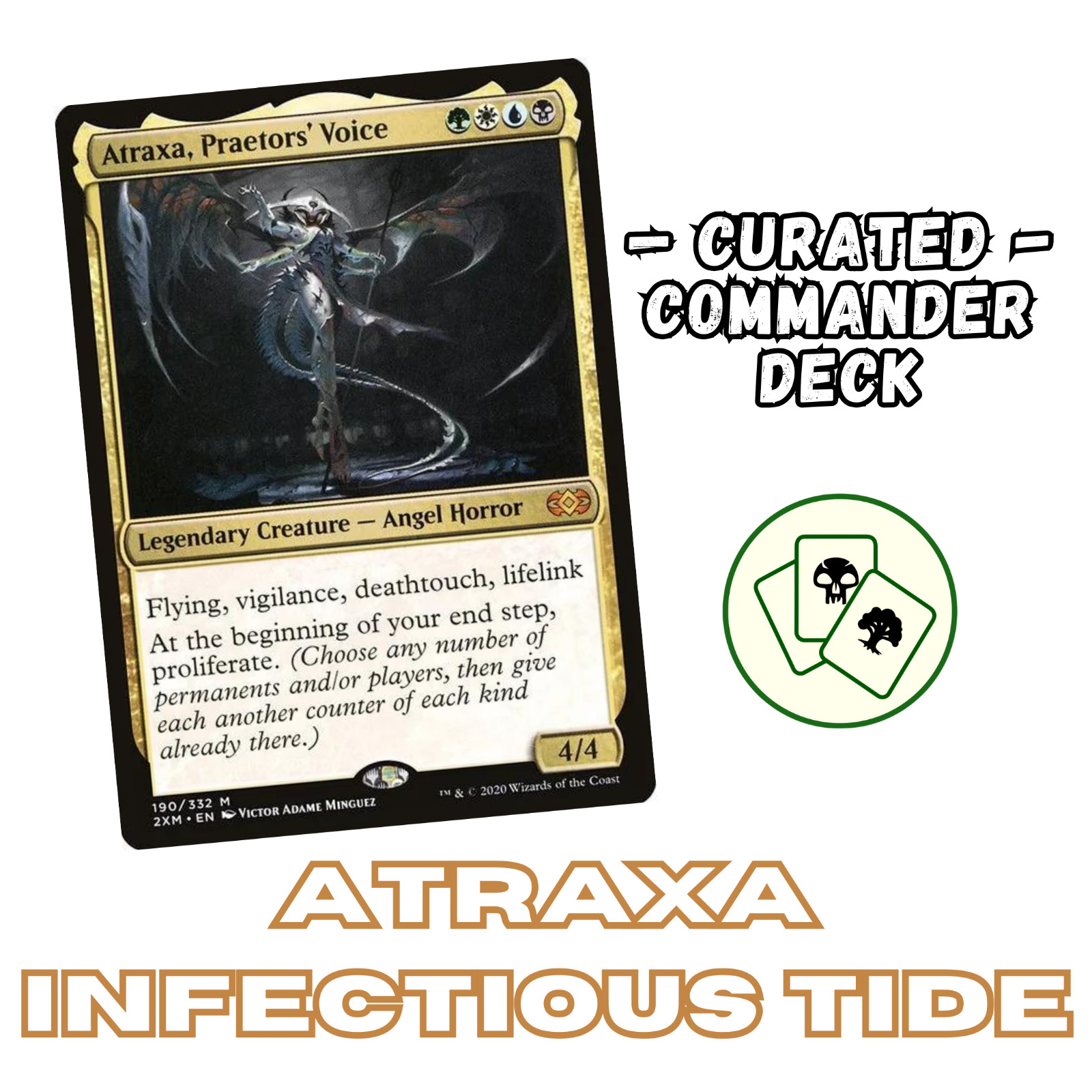 Atraxa, Praetors’ Voice Deck | Custom Commander Infect Deck | MTG EDH