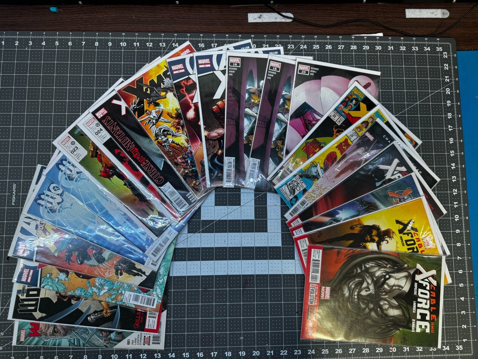 Marvel Comics X-Men Mixed Lot 22 Issues X-Force, Cable, Wolverine, Weapon X