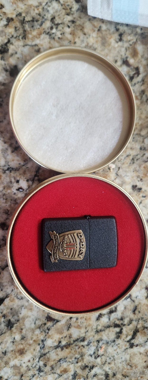Zippo D-Day Normandy 50th Anniversary Limited Edition Lighter