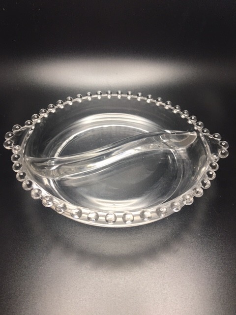 Imperial Candlewick Divided Relish Candy Dish 6