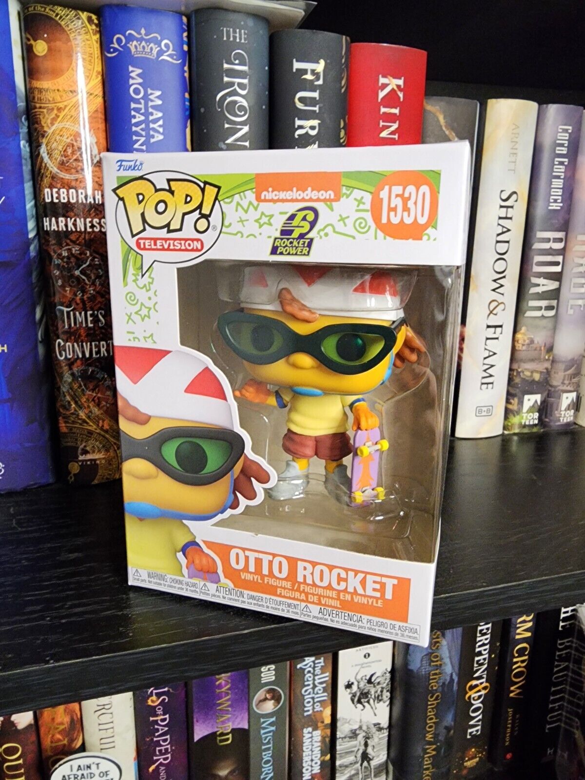 Funko Pop #1530 Otto Rocket Nickelodeon Rocket Power w/ Protector