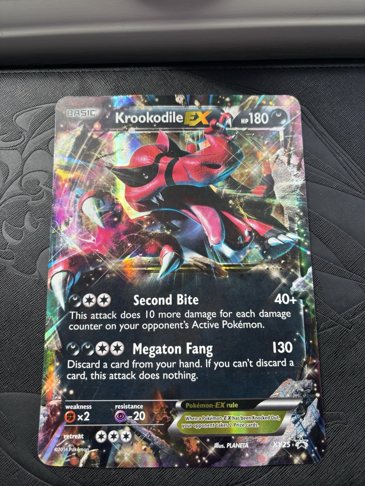 Krookodile ex XY25 Jumbo Promo Holo Pokémon TCG