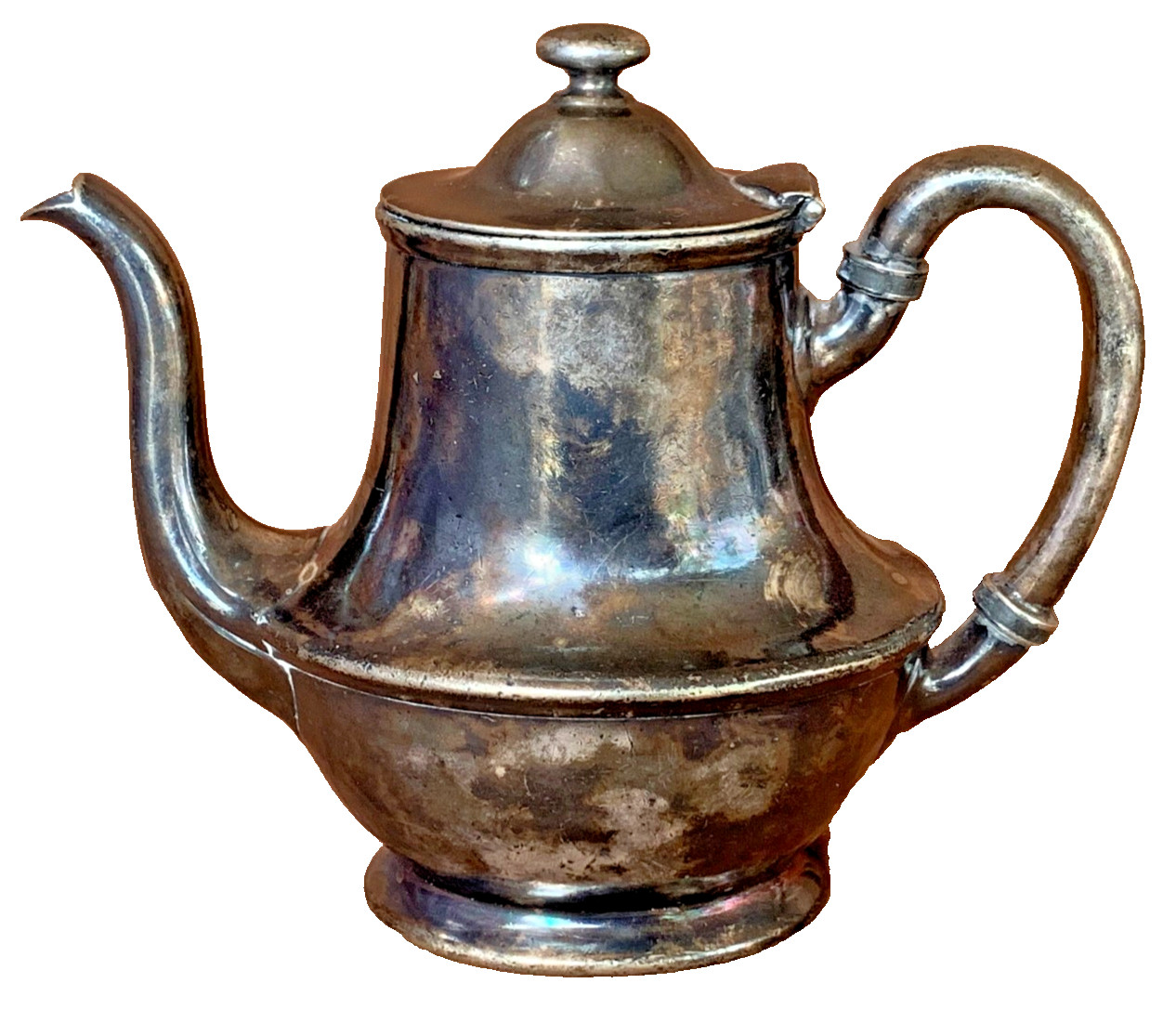 Vintage Fred Harvey Silverplate Railroad Teapot 6.5 Vintage Fred Harvey Silverplate Railroad Teapot 6.5