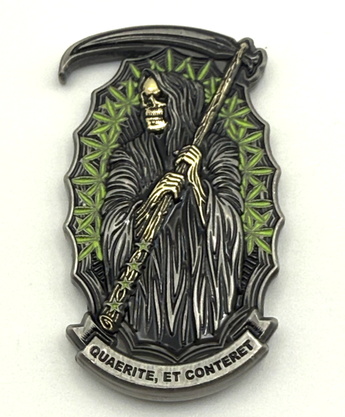 G65 American Fork Police SET Santa Muerte Narcotics Utah Challenge Coin