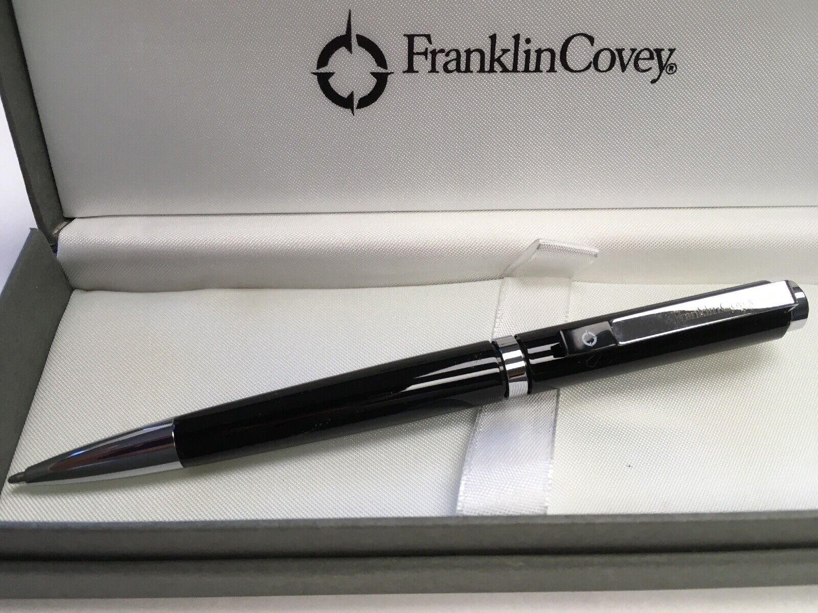 Franklin Covey Portland Black Ballpoint Pen