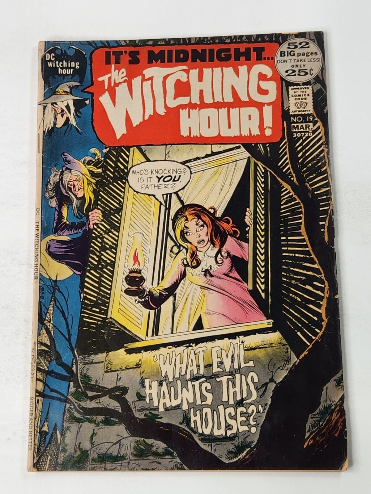 Witching Hour 19 DC Comics 52 Pages Nick Cardy Cover Bronze Age 1972