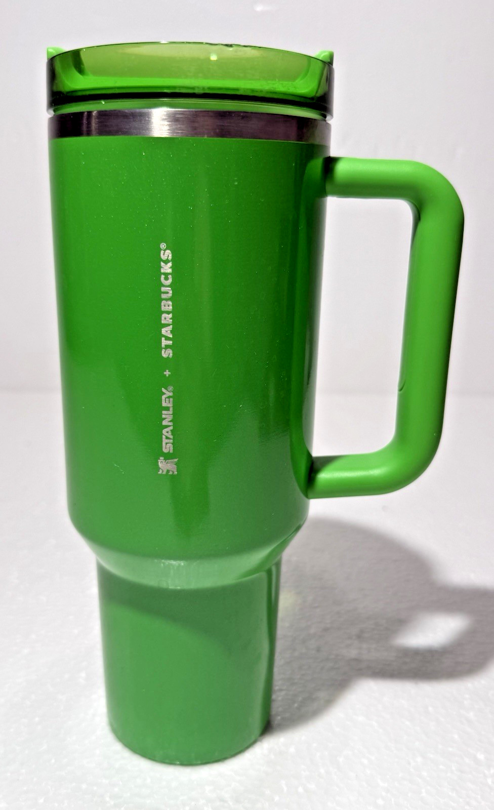 Stanley Exclusive Pearl Green 40 oz Tumbler 2025 STARBUCKS Big Coffee Cup