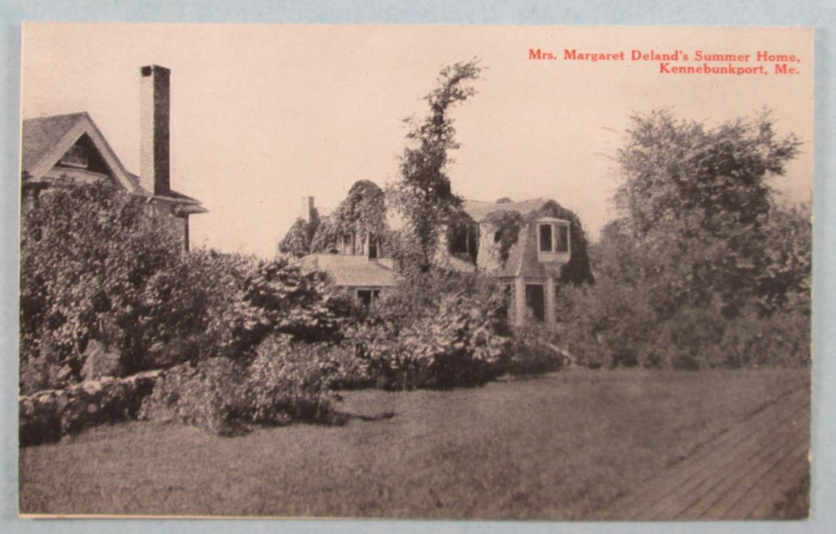 Mrs. Margaret Deland\'s Summer Home, Kennebunkport, ME Maine Postcard (#4239)