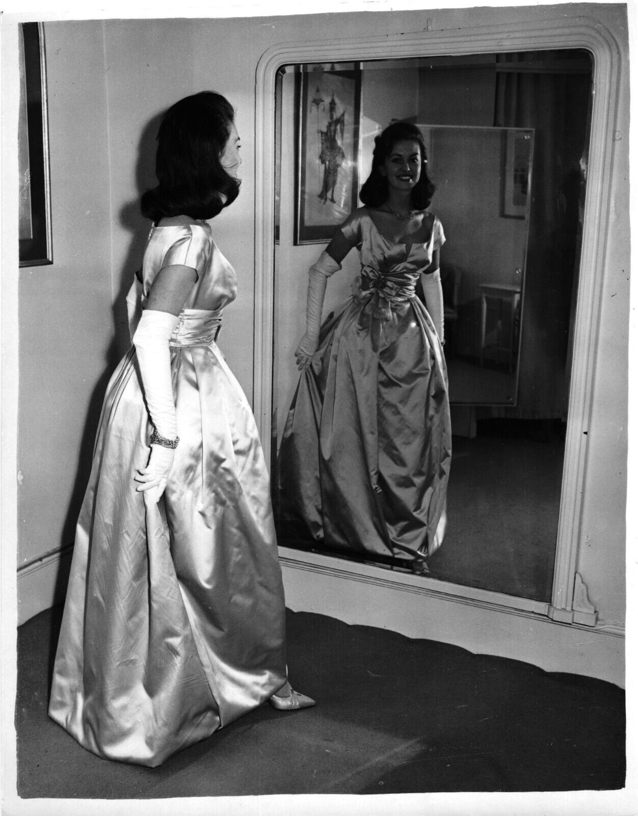 Janette Scott 1959 Candid Royal Film Performance D/Weight Stamped Photograph