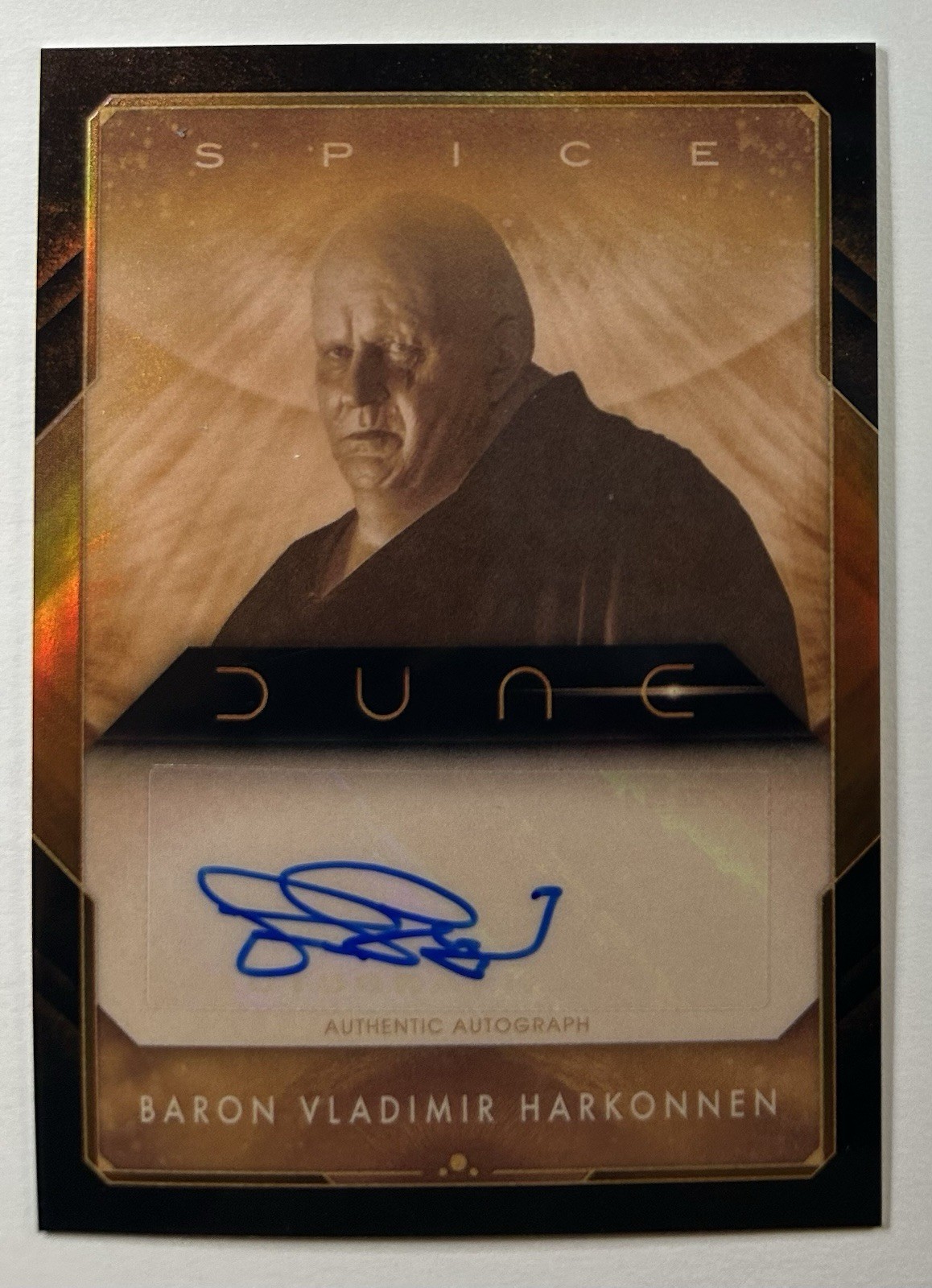 Topps DUNE Auto Autograph Baron Harkonnen SA-SS Stellan Skarsgard Spice