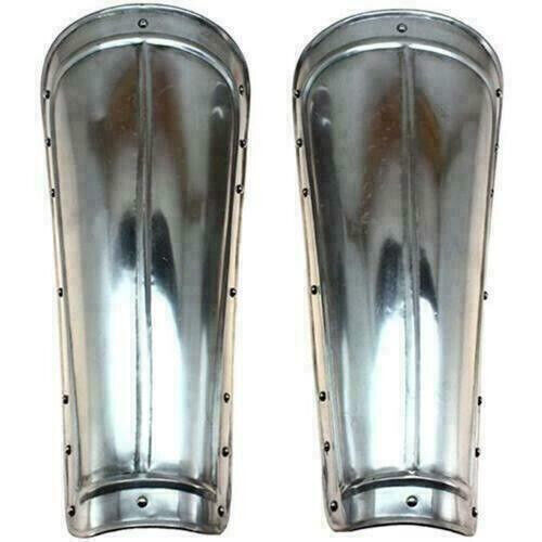 Medieval Ancient Leg Guard Armor Protective Greek Hoplite Greaves Arm gift