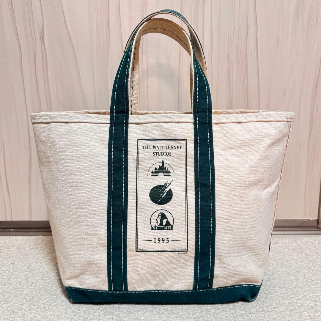 L.L.Bean x Walt Disney Studios 90s USA Made Tote Bag Vintage Disney Print