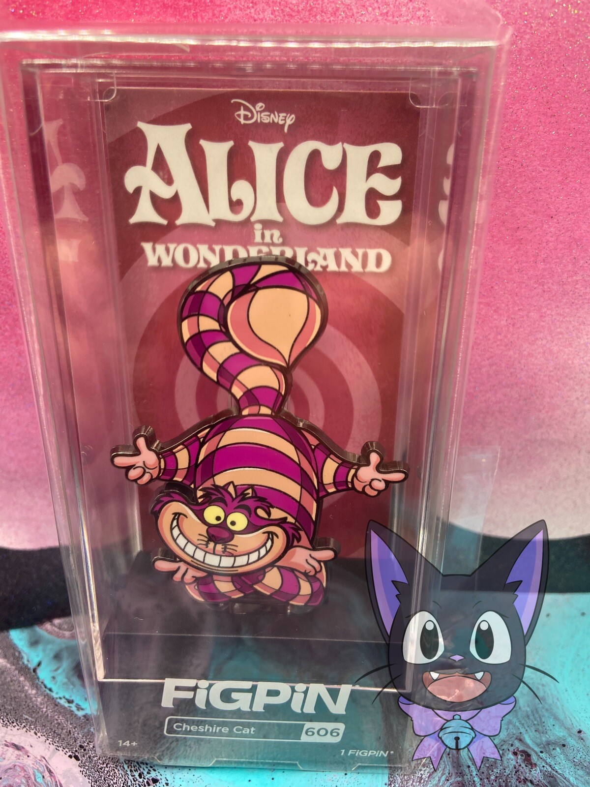 FIGPIN Alice In Wonderland Cheshire Pin #606 New