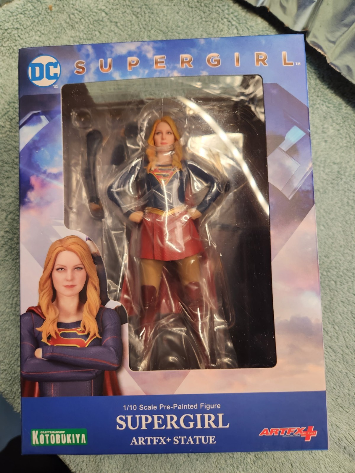 New Kotobukiya DC Supergirl 1/10 scale CW TV Series Statue Melissa Benoist T