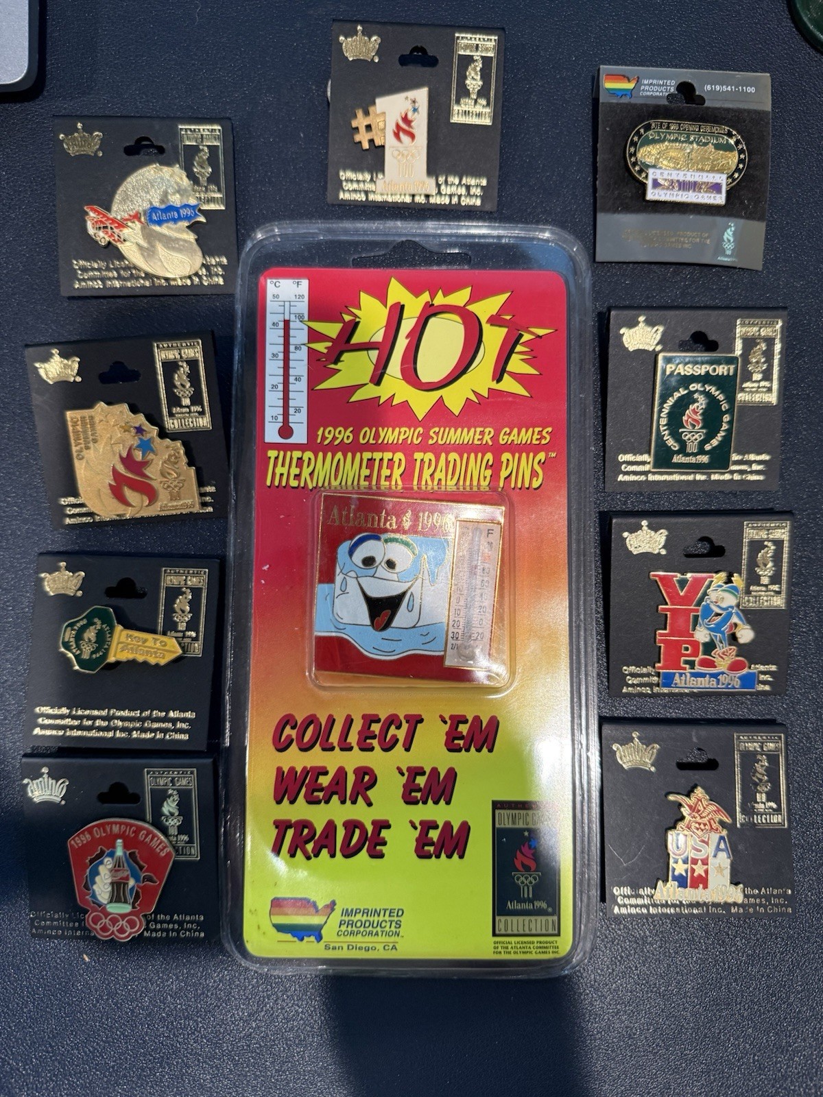 Atlanta 1996 Olympics Pin Collection