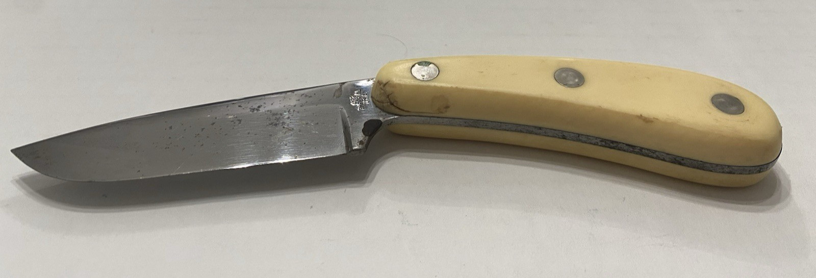 VINTAGE IMPERIAL FRONTIER 432 FIXED BLADE HUNTING ~ SKINNING KNIFE ~ USA MADE