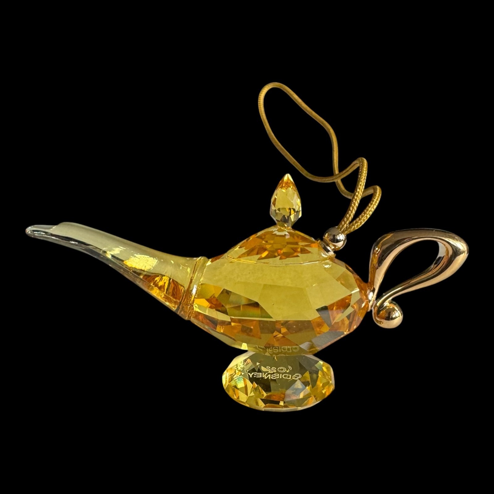Swarovski Crystal Disney Aladdin Magic Lamp Ornament Figurine 5610683 New Gift