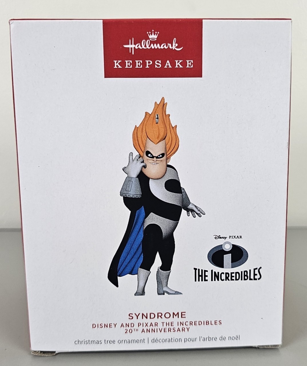 Hallmark 2024 The Incredibles, SYNDROME, Limited Edition Christmas Ornament New