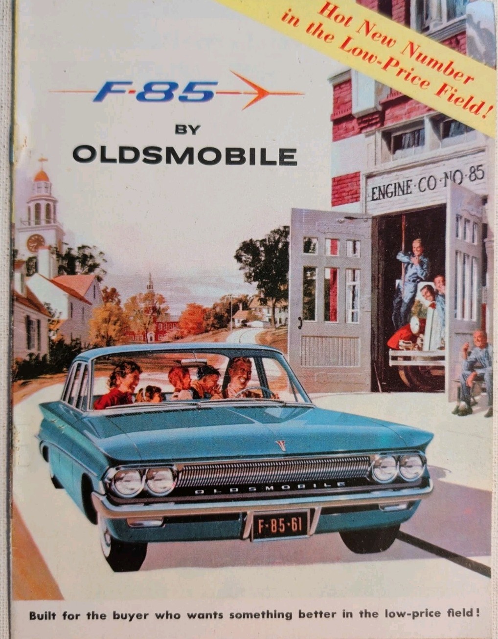 ORIGINAL 1961 OLDSMOBILE F-85 Cutlass SALES BROCHURE, 12 PAGES, 5.25 ORIGINAL 1961 OLDSMOBILE F-85 Cutlass SALES BROCHURE, 12 PAGES, 5.25