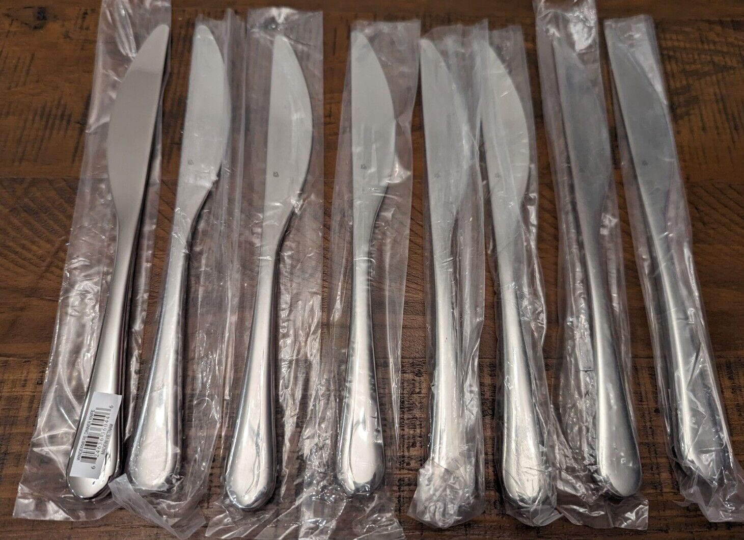 8 x Gourmet Settings GS 18/10 Stainless WINDMERE Knives NEW