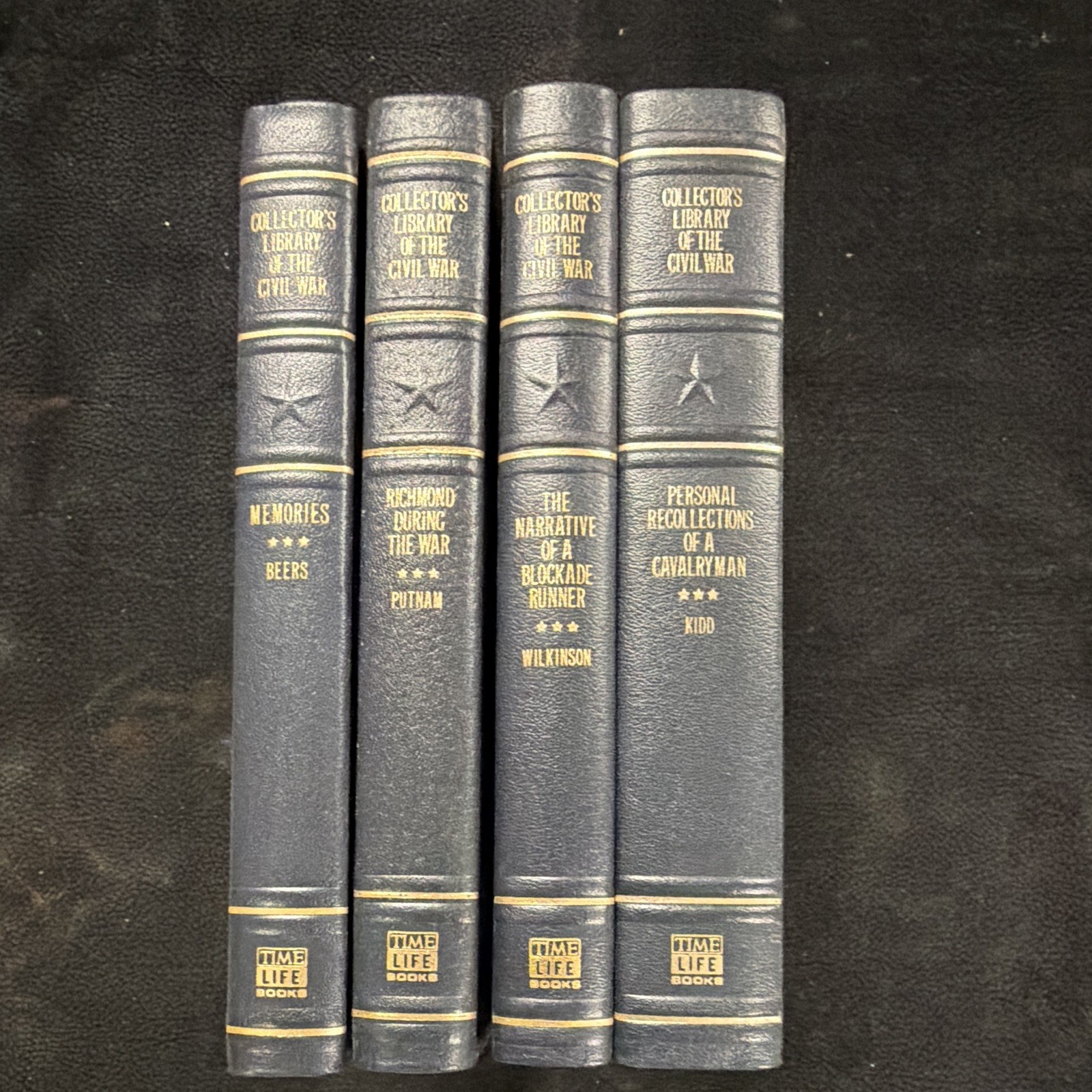 Collector's Library Civil War 4-Book Lot: Memories, Richmond, Blockade Runner 