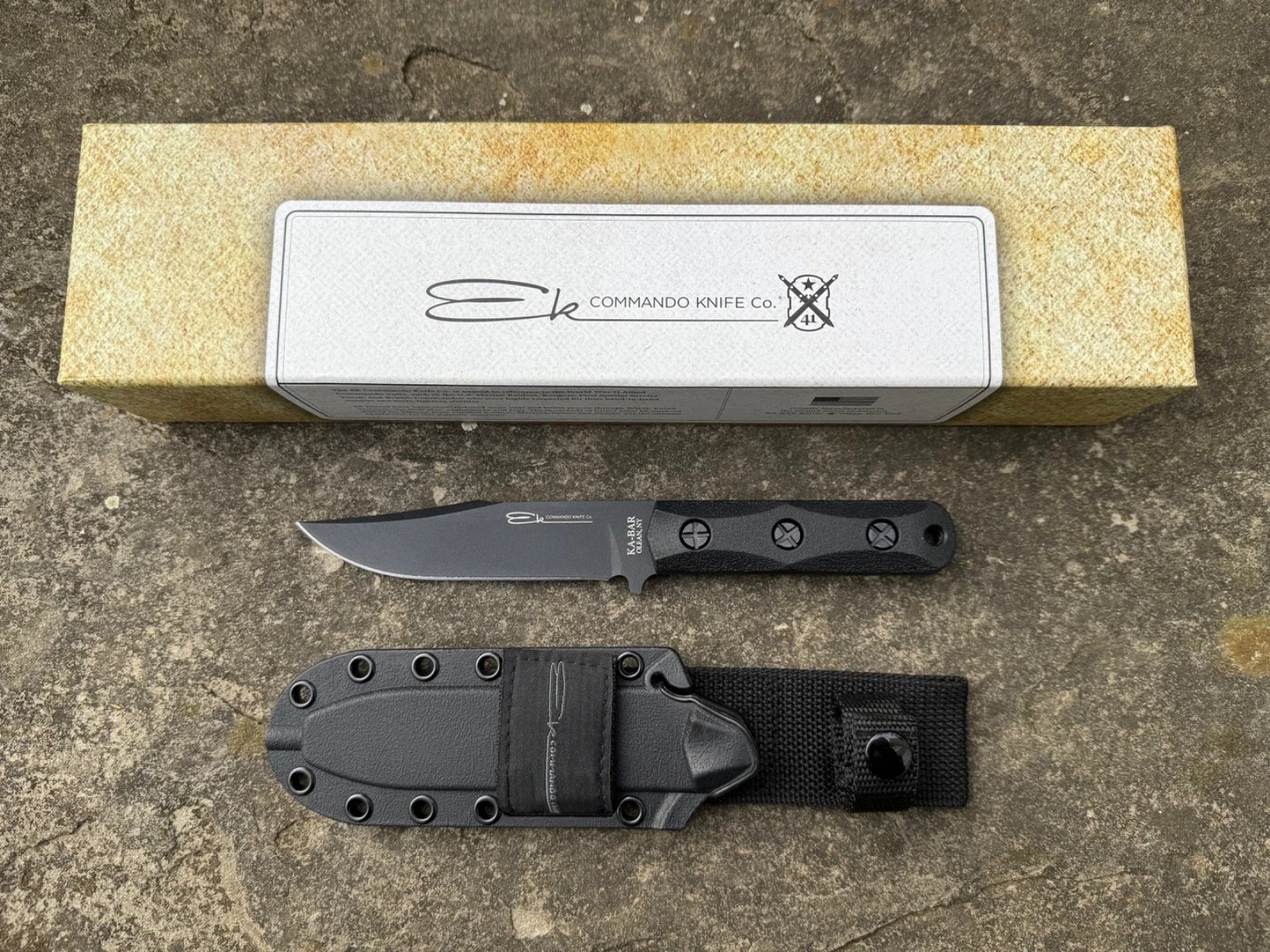  KA-BAR EK50 Commando Fixed Blade Knife 5.06