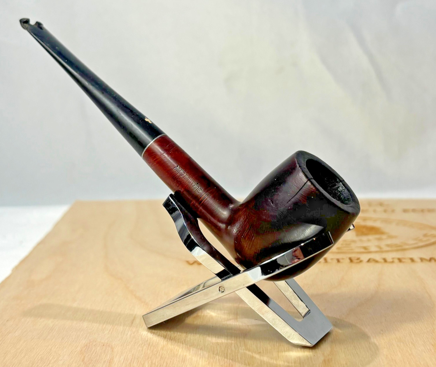 Vtg Kaywoodie Carburetor Pipe Aged Bruyere #8805 Seasoned Billiard Shape