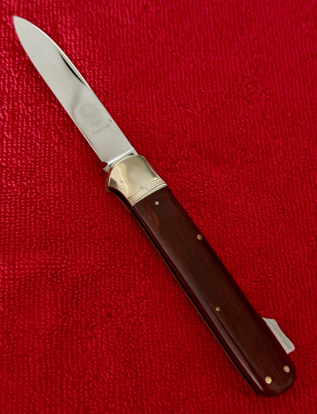 Vintage Hugo Köller Solingen Germany Lockback Pocket Knife 4.5\
