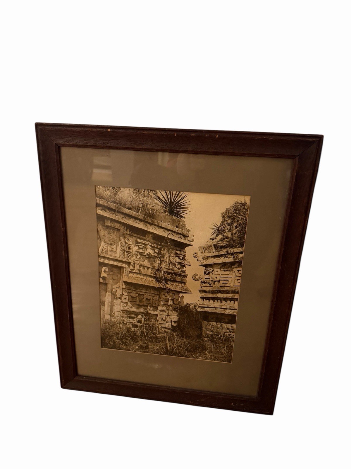 William Farabee C. 1910 Silver Gelatin Photograph Teotihuacan Temple Original