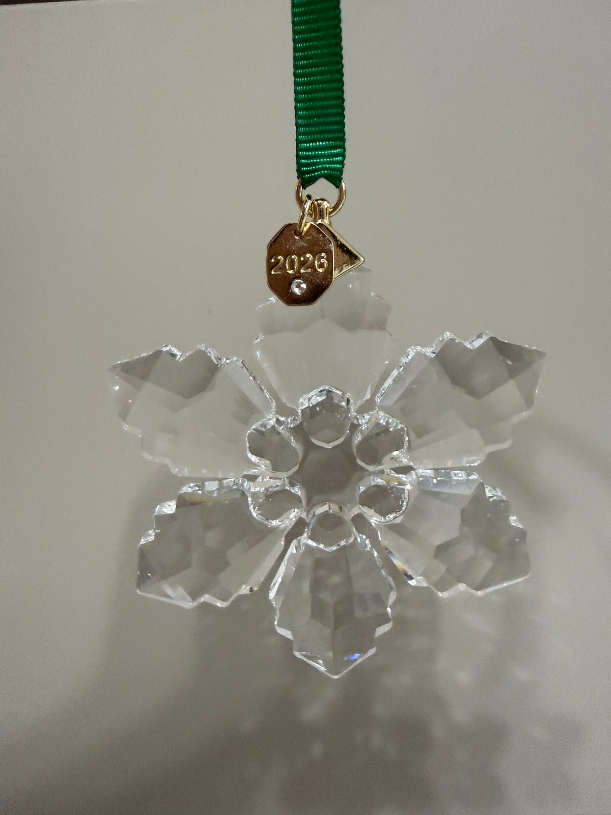 NEW 2026 Swarovski 5718051 Annual Edition Large Christmas Ornament Snowflake