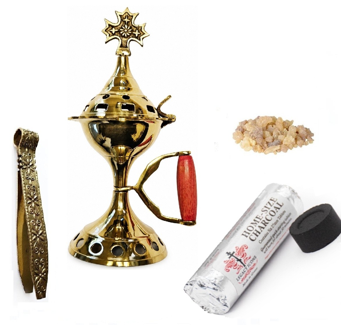 Incense Burner 4pc Set (#7): 7\