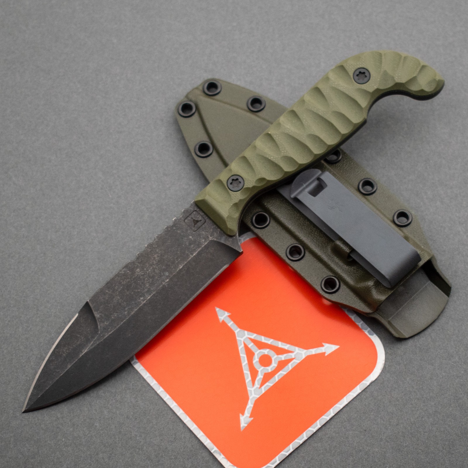 NEW Wolf Forty Designs SEAF MKII V1 TAD Edition, Nitro V, Green G10 w/ Sheath