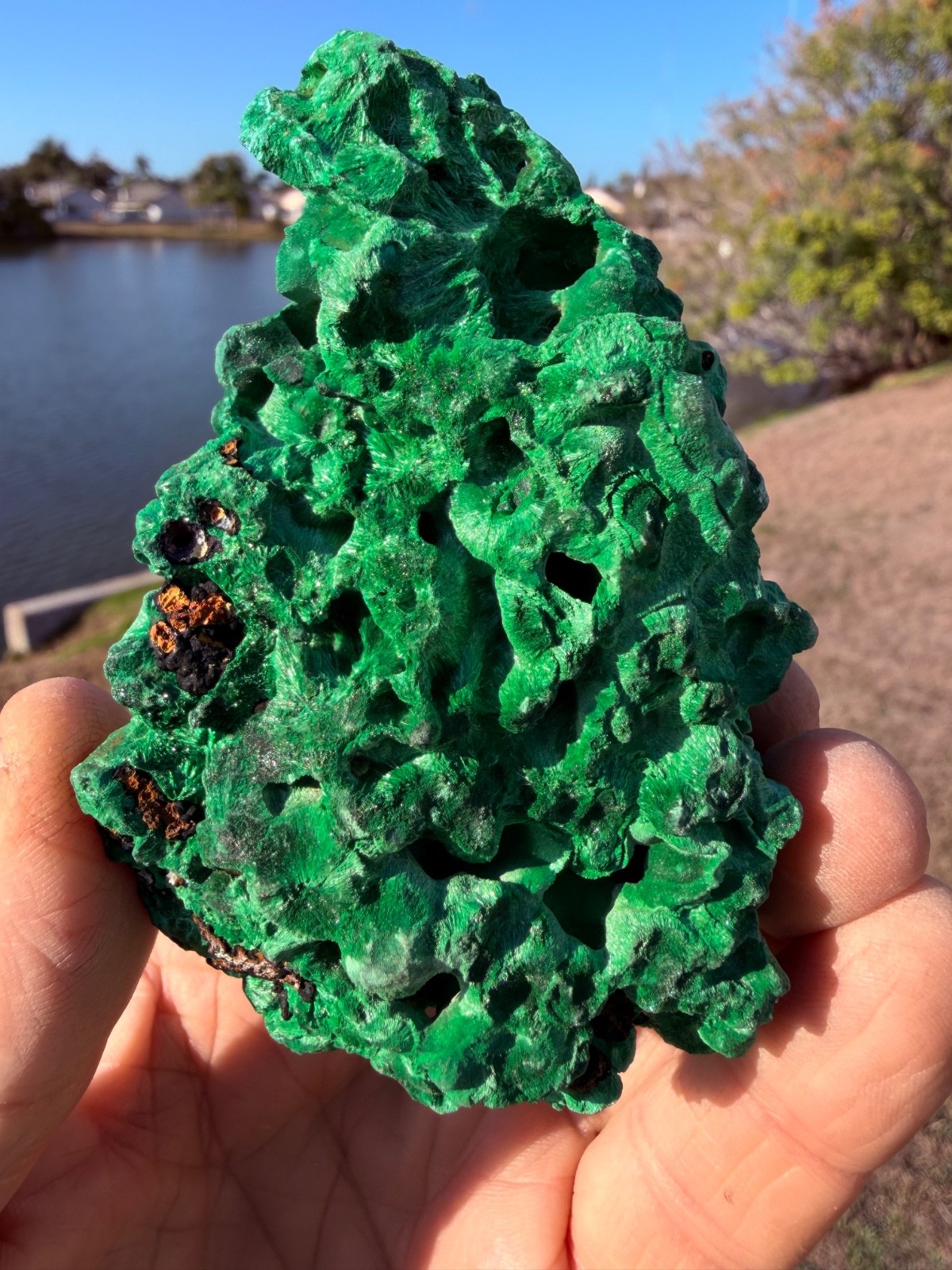 AA 239G Natural Raw Malachite cluster rough mineral 4 AA 239G Natural Raw Malachite cluster rough mineral 4