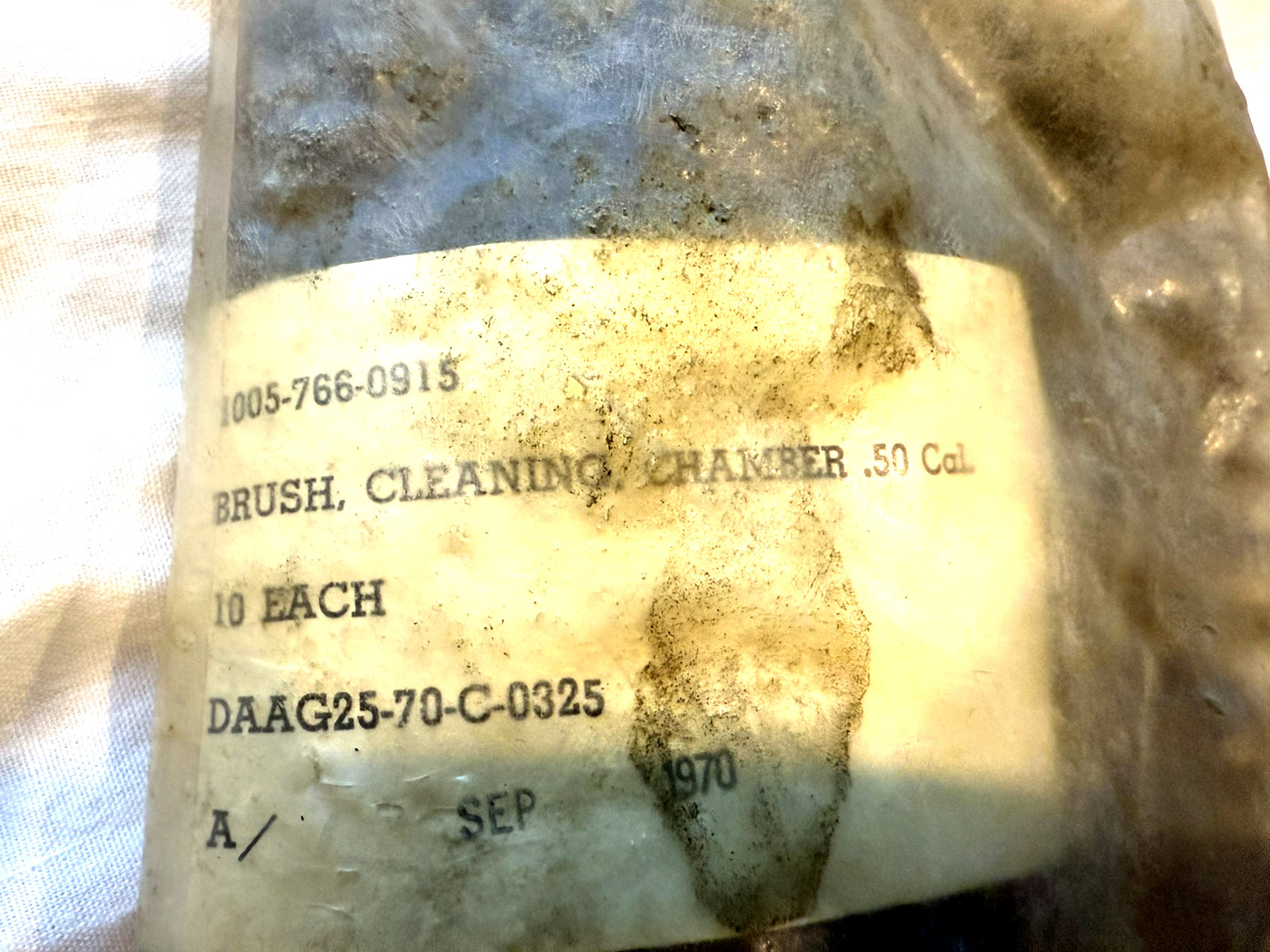 USGI .50 Cal. Ratcheting Chamber Brush NEW OLD STOCK PKG OF 10