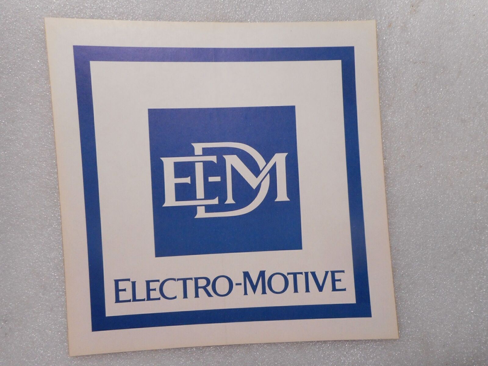 Vintage EMD Electro Motive Locomotive 6 1/2