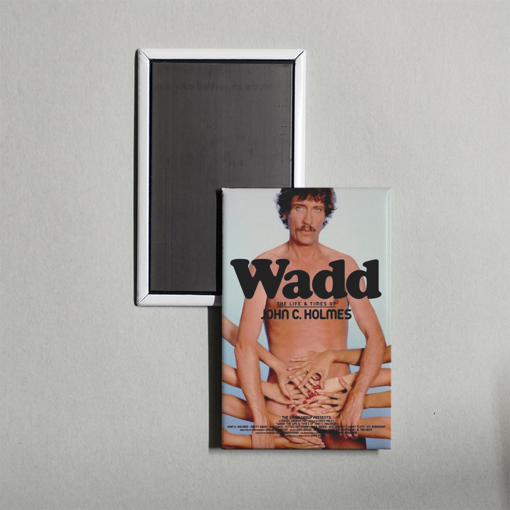 Wadd The Life & Times of John C. Holmes Mini Movie Poster Fridge Locker Magnet