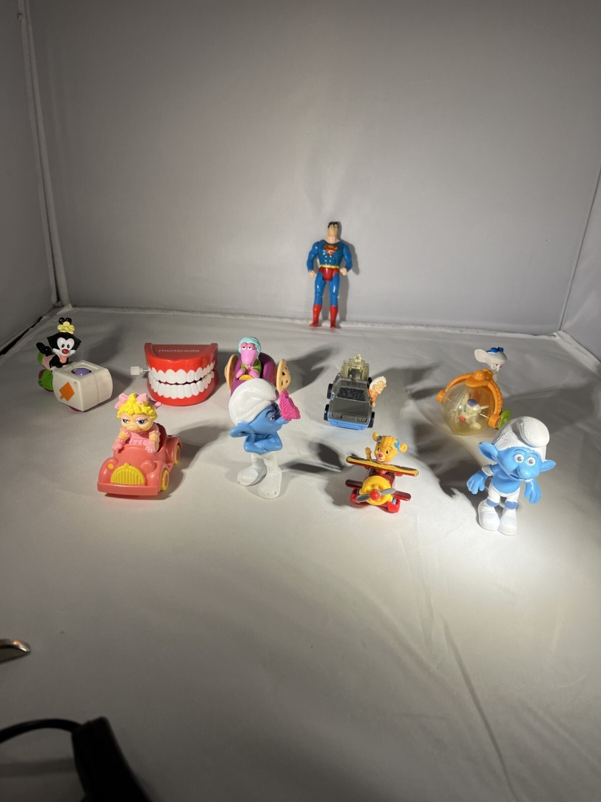Macdonald\'s & Disney Miss Piggy, superman, Grouchy, Panicky more H Macdonald\'s & Disney Miss Piggy, superman, Grouchy, Panicky more H