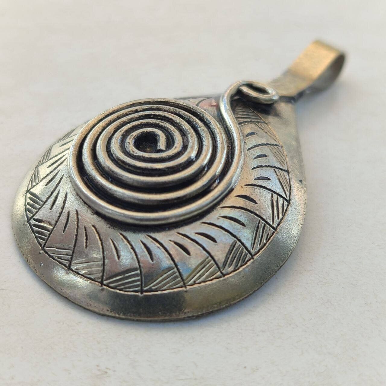 Rare Viking Artifact Pendant - Genuine Ancient Silver Amulet, Collector\'s Item
