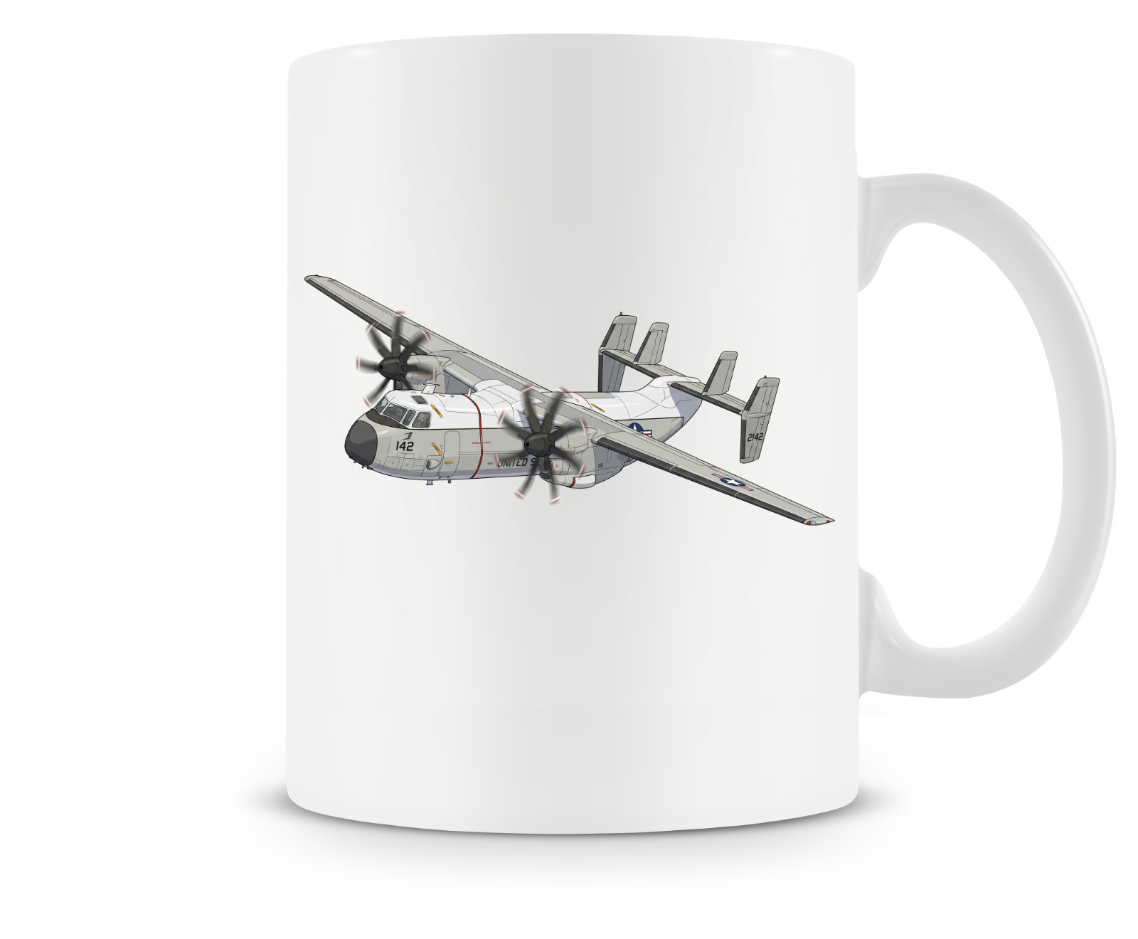 Grumman C-2 Greyhound Ceramic Coffee Mug - 15oz.