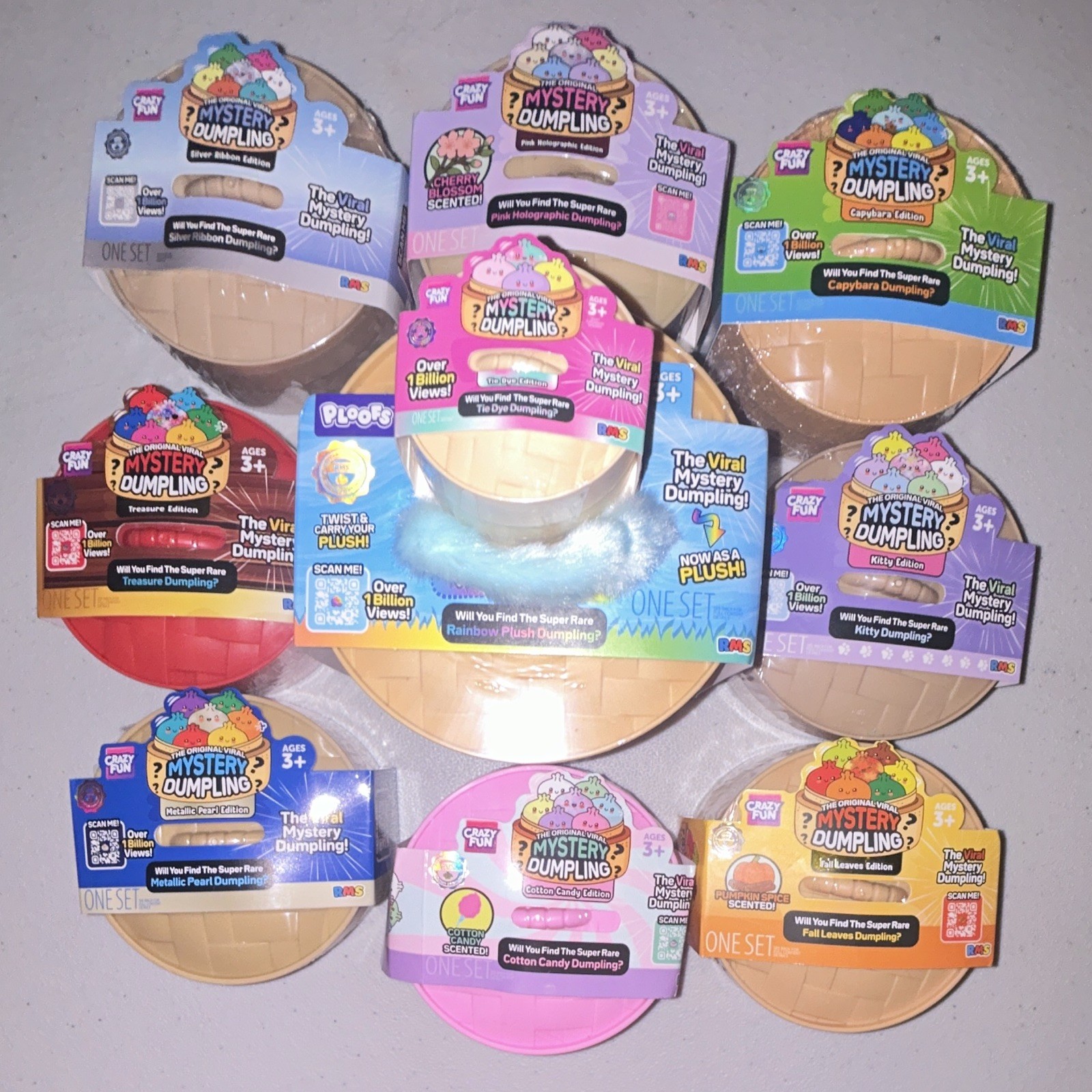 RMS Crazy Fun Mystery Dumpling Bundle (10 pieces)