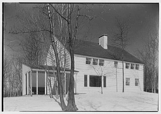 Huntington Long Island NY 1900s F.G. Hoppin Residence Rear View House